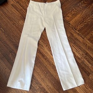 White Zara pants